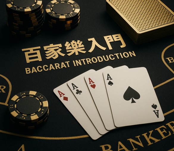從零到穩:百家樂完整入門指南(規則、補牌、賠率與心法)